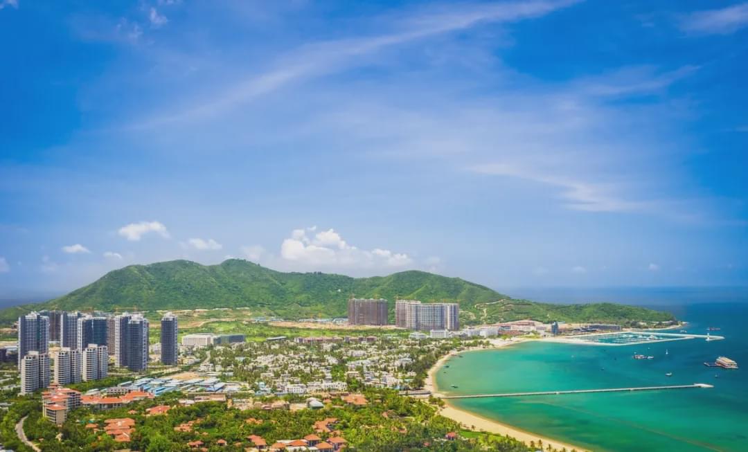 海南阳光下的温馨海南时光